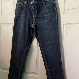 Lane Bryant Women's Midnight Blue Skinny Jeans